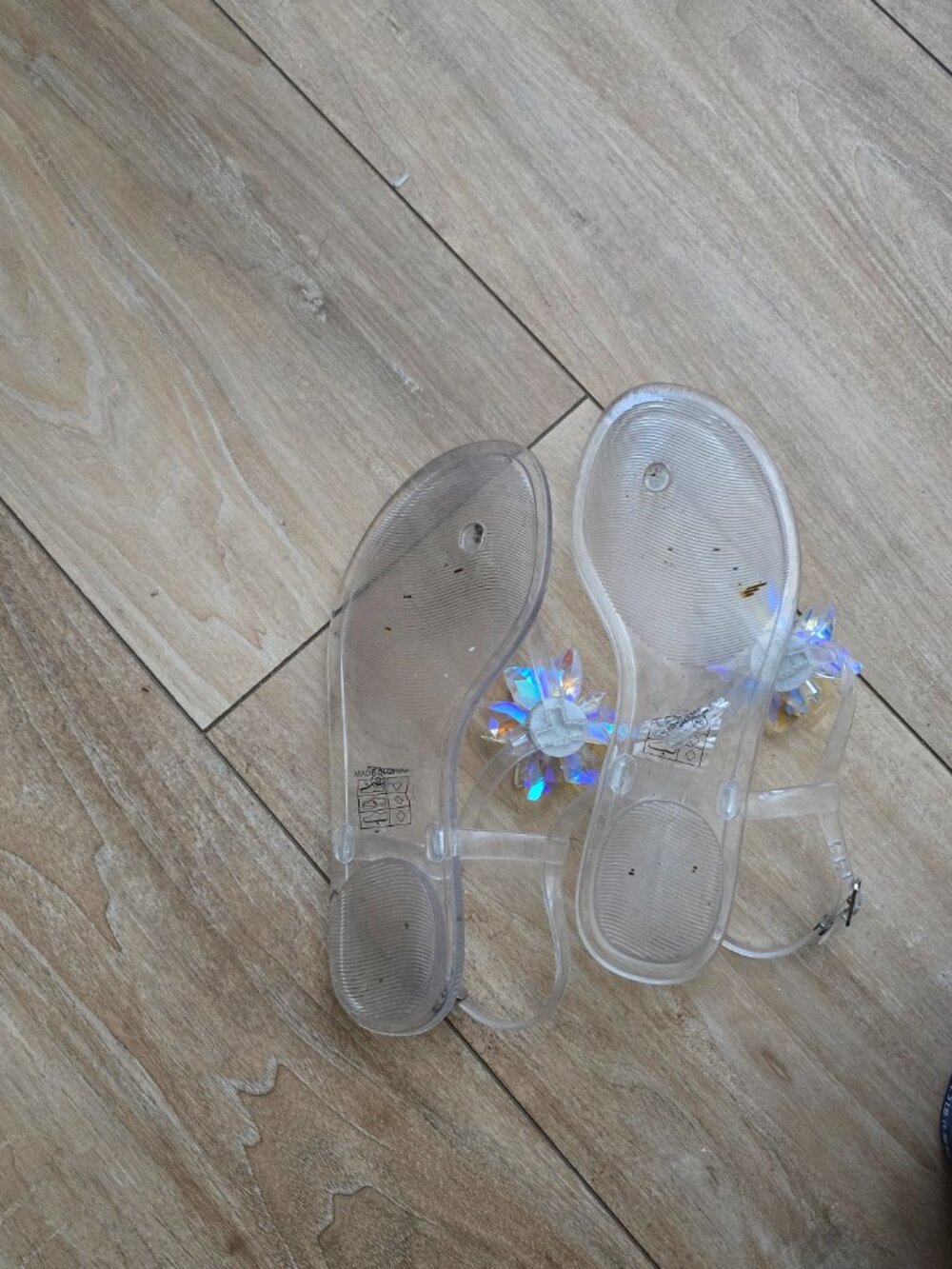Nicole Miller Jelly sandal size 8 EUC - Picture 5 of 5